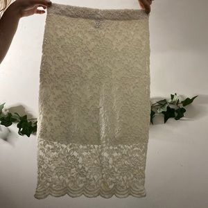 Lace Skirt